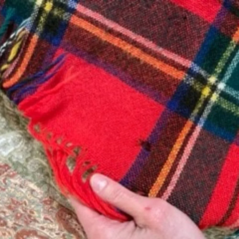 Vintage Arvic Clan Classic Wool Throw